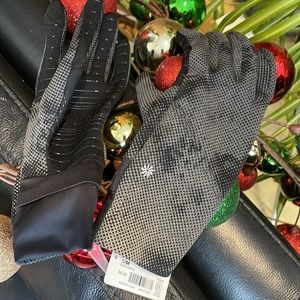 NWT Athleta Flurry Reflective Gloves S/M